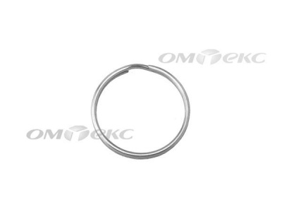 Кольцо металлическое d-20 мм, цв.-никель - купить в Ленинске-Кузнецком. Цена: 3.19 руб.