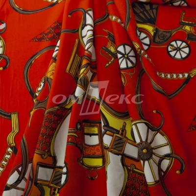 Плательная ткань "Фламенко" 16.1, 80 гр/м2, шир.150 см, принт этнический - купить в Ленинске-Кузнецком. Цена 241.49 руб.