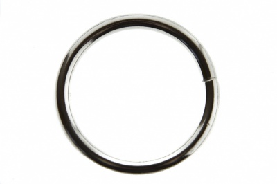 Кольцо металлическое d-38 мм, цв.-никель - купить в Ленинске-Кузнецком. Цена: 4.89 руб.