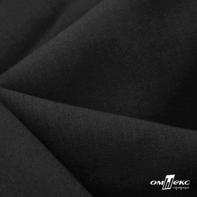 Ткань костюмная Зара, 92%P 8%S, BLACK, 200 г/м2, шир.150 см - купить в Ленинске-Кузнецком. Цена 325.28 руб.