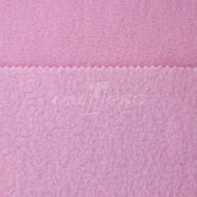 Флис окрашенный 15-2215, 250 гр/м2, шир.150 см, цвет светло-розовый - купить в Ленинске-Кузнецком. Цена 580.31 руб.
