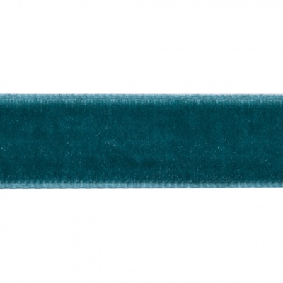 Лента бархатная нейлон, шир.12 мм, (упак. 45,7м), цв.65-изумруд - купить в Ленинске-Кузнецком. Цена: 392 руб.