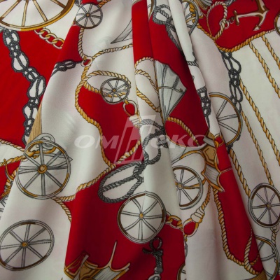 Плательная ткань "Фламенко" 13.1, 80 гр/м2, шир.150 см, принт этнический - купить в Ленинске-Кузнецком. Цена 241.49 руб.