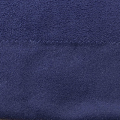 Флис DTY 19-3920, 180 г/м2, шир. 150 см, цвет т.синий - купить в Ленинске-Кузнецком. Цена 646.04 руб.
