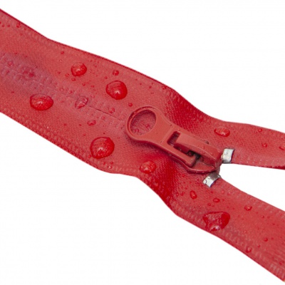 Молния водонепроницаемая PVC Т-7, 90 см, разъемная, цвет (820) красный - купить в Ленинске-Кузнецком. Цена: 61.18 руб.