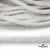 Шнур плетеный d-6 мм круглый, 70% хлопок 30% полиэстер, уп.90+/-1 м, цв.1076-белый - купить в Ленинске-Кузнецком. Цена: 594 руб.