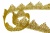 Тесьма металлизированная 8204, шир. 40 мм/уп. 13,7+/-1 м, цвет золото - купить в Ленинске-Кузнецком. Цена: 420.42 руб.