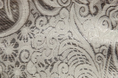 Ткань костюмная жаккард №10, 140 гр/м2, шир.150см, цвет св.серебро - купить в Ленинске-Кузнецком. Цена 383.29 руб.