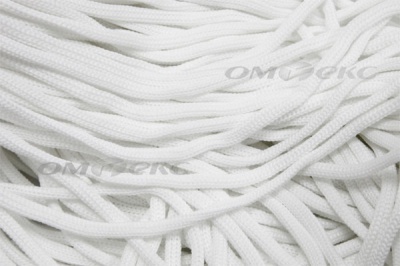 Шнур Т-02 (4с2) мелкое плетение 4мм 100 м белый - купить в Ленинске-Кузнецком. Цена: 2.50 руб.