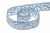 Тесьма кружевная 0621-1346А, шир. 13 мм/уп. 20+/-1 м, цвет 132-голубой - купить в Ленинске-Кузнецком. Цена: 569.26 руб.