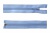 Спиральная молния Т5 351, 75 см, автомат, цвет св.голубой - купить в Ленинске-Кузнецком. Цена: 16.28 руб.