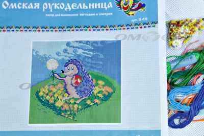 ОМБН-2 Набор для вышивания (бисер+мулине) - купить в Ленинске-Кузнецком. Цена: 197.50 руб.