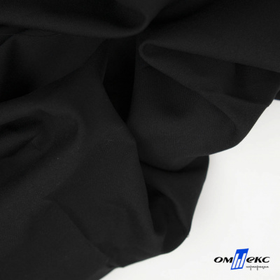 Ткань костюмная "Матте" 80% P, 16% R, 4% S, 170 г/м2, шир.150 см, цв-черный #1 - купить в Ленинске-Кузнецком. Цена 372.90 руб.