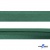 Косая бейка атласная "Омтекс" 15 мм х 132 м, цв. 056 темный зеленый - купить в Ленинске-Кузнецком. Цена: 228.12 руб.