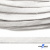 Шнур плетеный d-8 мм плоский, 70% хлопок 30% полиэстер, уп.85+/-1 м, цв.1018-белый - купить в Ленинске-Кузнецком. Цена: 735 руб.
