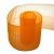 Лента капроновая "Гофре", шир. 110 мм/уп. 50 м, цвет оранжевый - купить в Ленинске-Кузнецком. Цена: 26.93 руб.