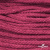 Шнур плетеный d-6 мм, 70% хлопок 30% полиэстер, уп.90+/-1 м, цв.1068-фуксия - купить в Ленинске-Кузнецком. Цена: 588 руб.