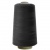 Швейные нитки (армированные) 28S/2, нам. 2 500 м, цвет чёрный - купить в Ленинске-Кузнецком. Цена: 139.91 руб.