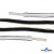 Шнурки #4-27, круглые 130 см, двухцветные (черно/белый) - купить в Ленинске-Кузнецком. Цена: 47.04 руб.