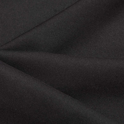 Ткань костюмная 21010 2044, 225 гр/м2, шир.150см, цвет черный - купить в Ленинске-Кузнецком. Цена 394.71 руб.