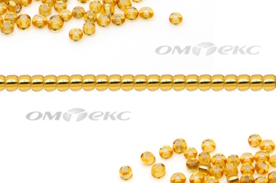 Бисер (SL) 11/0 ( упак.100 гр) цв.22 - золото - купить в Ленинске-Кузнецком. Цена: 53.34 руб.