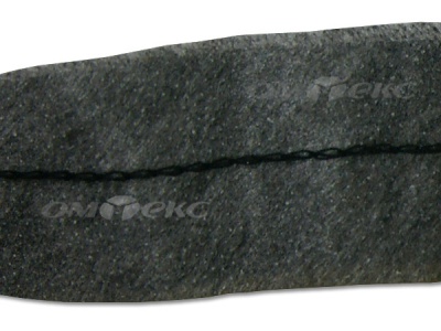 WS7225-прокладочная лента усиленная швом для подгиба 30мм-графит (50м) - купить в Ленинске-Кузнецком. Цена: 16.97 руб.