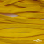 Шнур плетеный (плоский) d-12 мм, (уп.90+/-1м), 100% полиэстер, цв.269 - жёлтый - купить в Ленинске-Кузнецком. Цена: 8.71 руб.