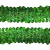 Тесьма с пайетками D4, шир. 30 мм/уп. 25+/-1 м, цвет зелёный - купить в Ленинске-Кузнецком. Цена: 1 087.39 руб.