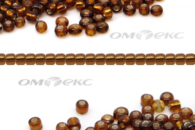 Бисер (SL) 11/0 ( упак.100 гр) цв.53 - коричневый - купить в Ленинске-Кузнецком. Цена: 53.34 руб.