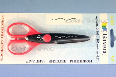 Ножницы G-502 детские 165 мм - купить в Ленинске-Кузнецком. Цена: 292.21 руб.