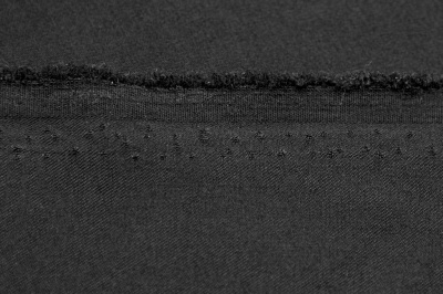 Костюмная ткань с вискозой "Флоренция", 195 гр/м2, шир.150см, цвет чёрный - купить в Ленинске-Кузнецком. Цена 502.24 руб.