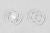 Кнопки пришивные пластиковые 15 мм, блистер 24шт, цв.-прозрачные - купить в Ленинске-Кузнецком. Цена: 68.79 руб.