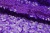 Сетка с пайетками №14, 188 гр/м2, шир.130см, цвет фиолетовый - купить в Ленинске-Кузнецком. Цена 371.02 руб.