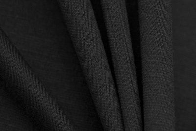 Трикотаж "Grange" BLACK 1# (2,38м/кг), 280 гр/м2, шир.150 см, цвет чёрно-серый - купить в Ленинске-Кузнецком. Цена 861.22 руб.