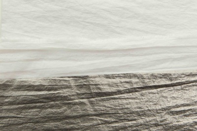 Текстильный материал "Диско"#1805 с покрытием РЕТ, 40гр/м2, 100% полиэстер, цв.6-тем.серебро - купить в Ленинске-Кузнецком. Цена 412.36 руб.