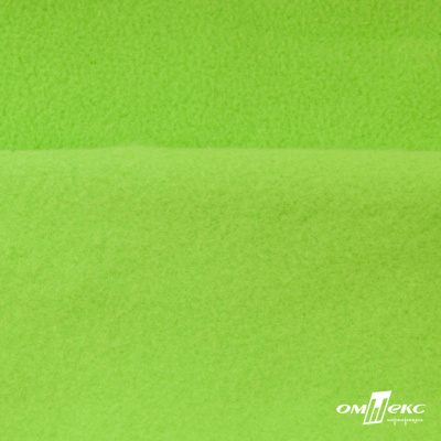 Флис DTY 15-0146, 240 г/м2, шир. 150 см, цвет зеленая свежесть - купить в Ленинске-Кузнецком. Цена 640.46 руб.