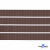 Репсовая лента 005, шир. 6 мм/уп. 50+/-1 м, цвет коричневый - купить в Ленинске-Кузнецком. Цена: 88.45 руб.