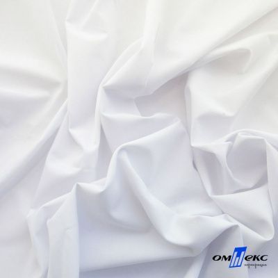 Ткань сорочечная Илер 100%полиэстр, 120 г/м2 ш.150 см, цв.белый - купить в Ленинске-Кузнецком. Цена 290.24 руб.