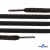 Шнурки #106-09, круглые 130 см, цв.чёрный - купить в Ленинске-Кузнецком. Цена: 21.92 руб.