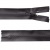Молния водонепроницаемая PVC Т-7, 20 см, неразъемная, цвет (301)-т.серый - купить в Ленинске-Кузнецком. Цена: 21.78 руб.