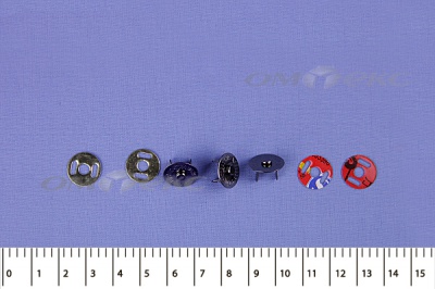 Кнопки магнитные МКМ-02, диам. 18 мм, чёрный никель - купить в Ленинске-Кузнецком. Цена: 14.49 руб.