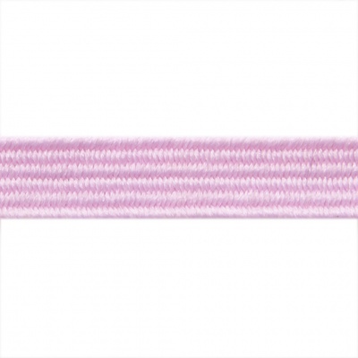 Резиновые нити с текстильным покрытием, шир. 6 мм ( упак.30 м/уп), цв.- 80-розовый - купить в Ленинске-Кузнецком. Цена: 155.22 руб.
