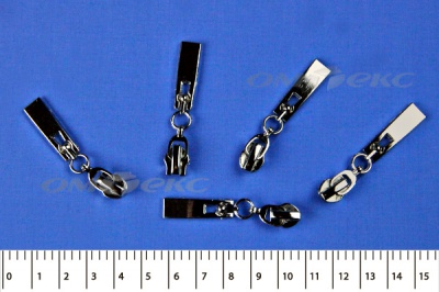 Слайдер декоративный, металлический №1/спираль Т7/никель - купить в Ленинске-Кузнецком. Цена: 6.29 руб.