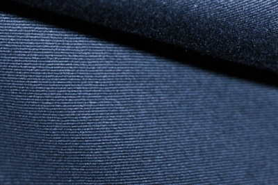 Ткань костюмная 8874/3, цвет темно-синий, 100% полиэфир - купить в Ленинске-Кузнецком. Цена 433.60 руб.