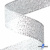 Лента металлизированная "ОмТекс", 25 мм/уп.22,8+/-0,5м, цв.- серебро - купить в Ленинске-Кузнецком. Цена: 96.64 руб.