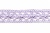 Тесьма кружевная 0621-1855, шир. 18 мм/уп. 20+/-1 м, цвет 107-фиолет - купить в Ленинске-Кузнецком. Цена: 466.97 руб.