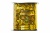 Пайетки "ОмТекс" на нитях, SILVER SHINING, 6 мм F / упак.91+/-1м, цв. 48 - золото - купить в Ленинске-Кузнецком. Цена: 356.19 руб.