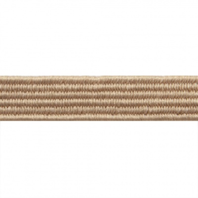 Резиновые нити с текстильным покрытием, шир. 6 мм ( упак.30 м/уп), цв.- 97-бежевый - купить в Ленинске-Кузнецком. Цена: 152.05 руб.