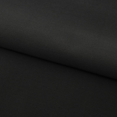 Костюмная ткань с вискозой "Меган", 210 гр/м2, шир.150см, цвет чёрный - купить в Ленинске-Кузнецком. Цена 378.55 руб.