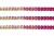 Пайетки "ОмТекс" на нитях, CREAM, 6 мм С / упак.73+/-1м, цв. 89 - розовый - купить в Ленинске-Кузнецком. Цена: 468.37 руб.